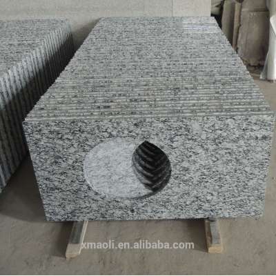 Stone Wave white cheap granite Counter top vanity top